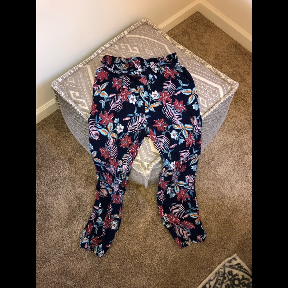 Loose Fit High Waisted Boho Pants